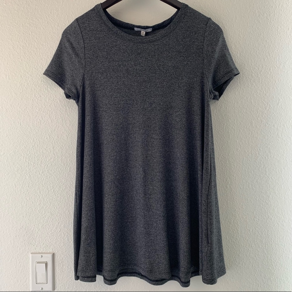 BRAND NEW Grey Simple Tunic Tee